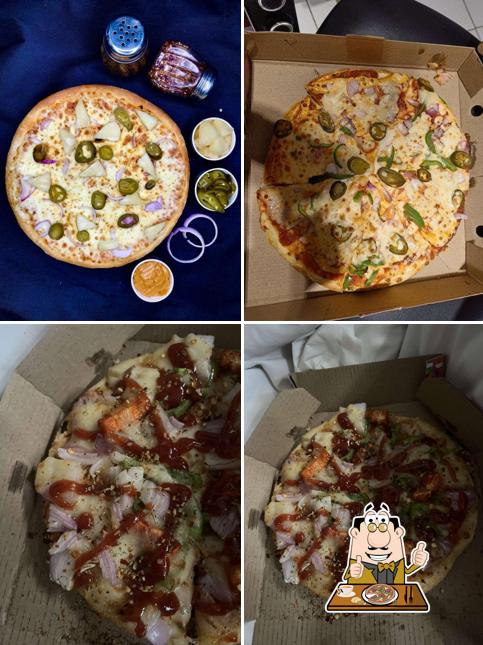 Order different types of pizza