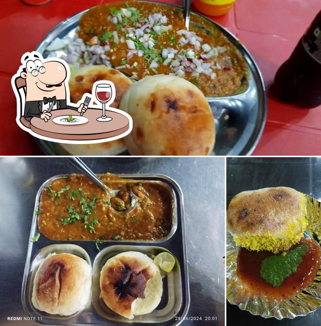 Food at Prabhu bombay Pav Bhaji