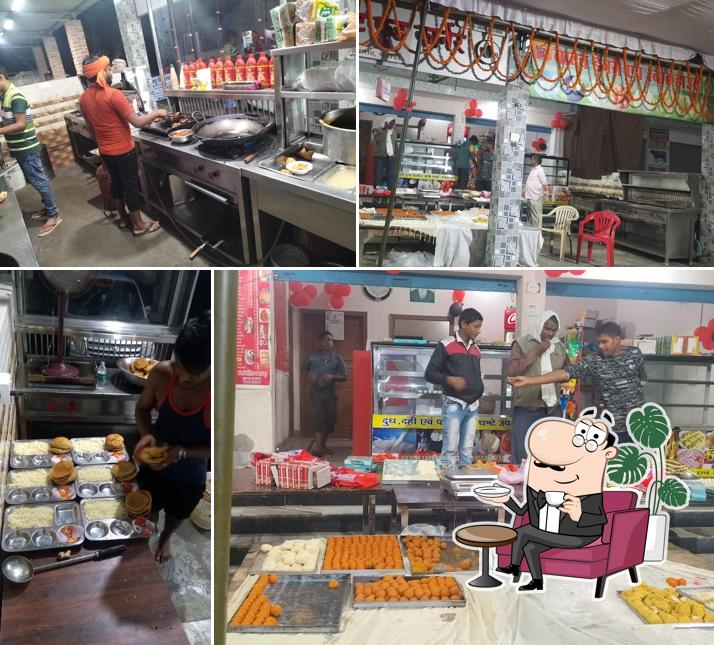 The interior of Pranjal fast-food corner