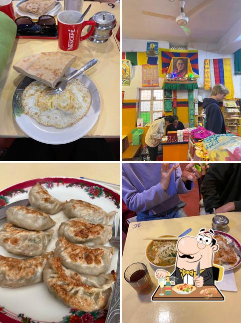 Food at Tibet Om Cafe (Vegetarian and vegan)