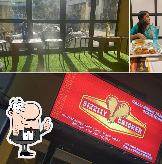 Look at the pic of Sizzlly Chicken