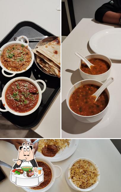 Hot and sour soup at Varun Restaurant