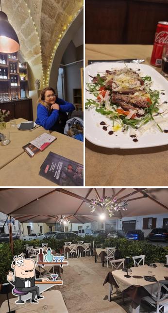 La interni e esterno del ristorante