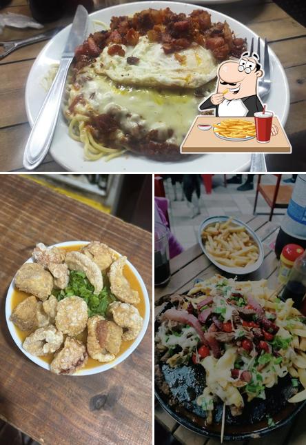 Batata frita em Churrasquinho Do Plastico