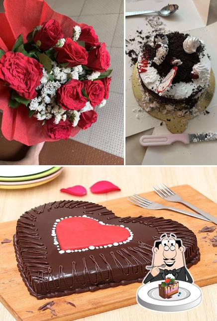 Chocolate cake at Floweraura