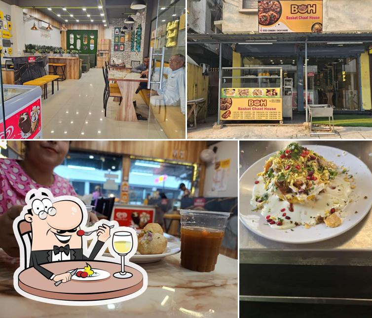 BASKET CHAAT HOUSE is distinguished by food and interior