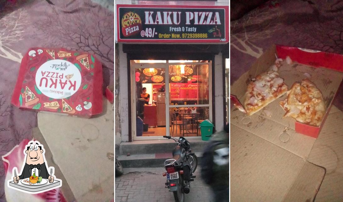 Meals at Kaku pizza