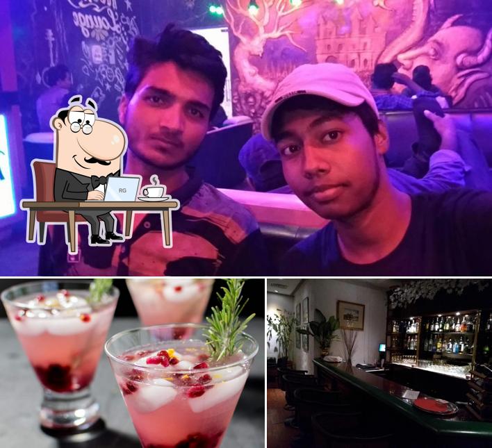 The interior of Tarang Bar