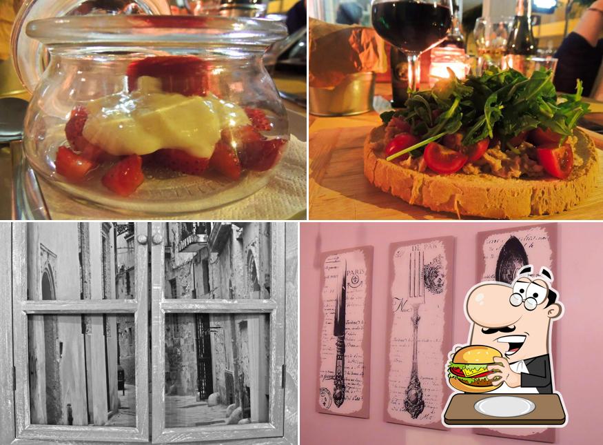 Prova un hamburger a Terra Terra Wine And Food