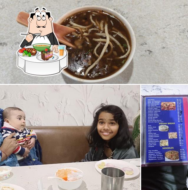 Hot and sour soup at Bhoomi Restaurant