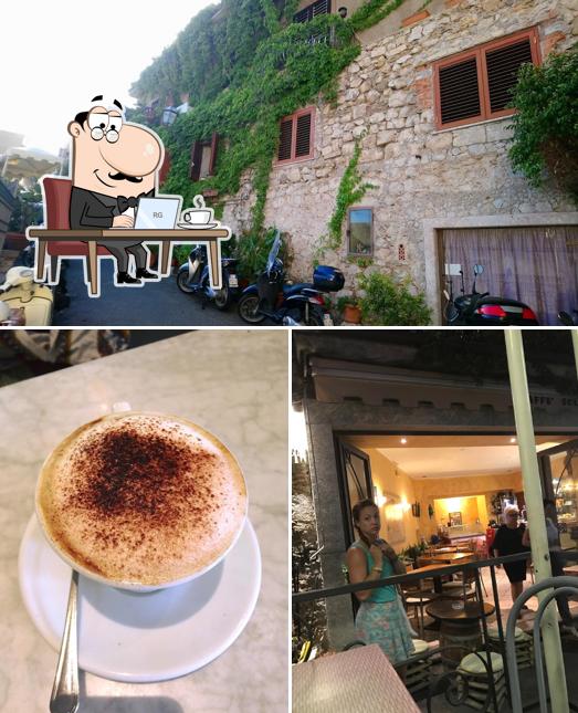 La immagine di interni e bevanda da Caffè Solaris