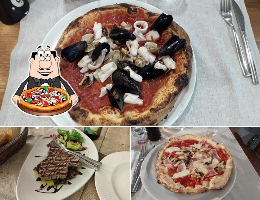 A Il Cacciatore di Sapori, puoi goderti una bella pizza