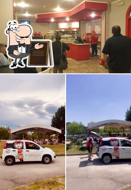 PIZZERIA L'ANGOLO SCANDIANO si caratterizza per la esterno e interni