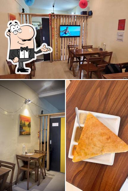 The interior of DESII VIDDESHI CAFE