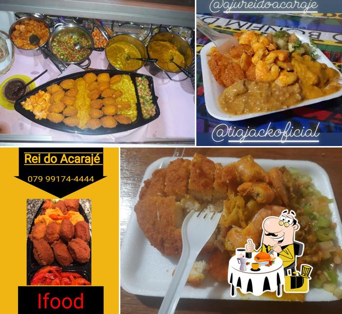 Comida em Aju Rei Do Acarajé