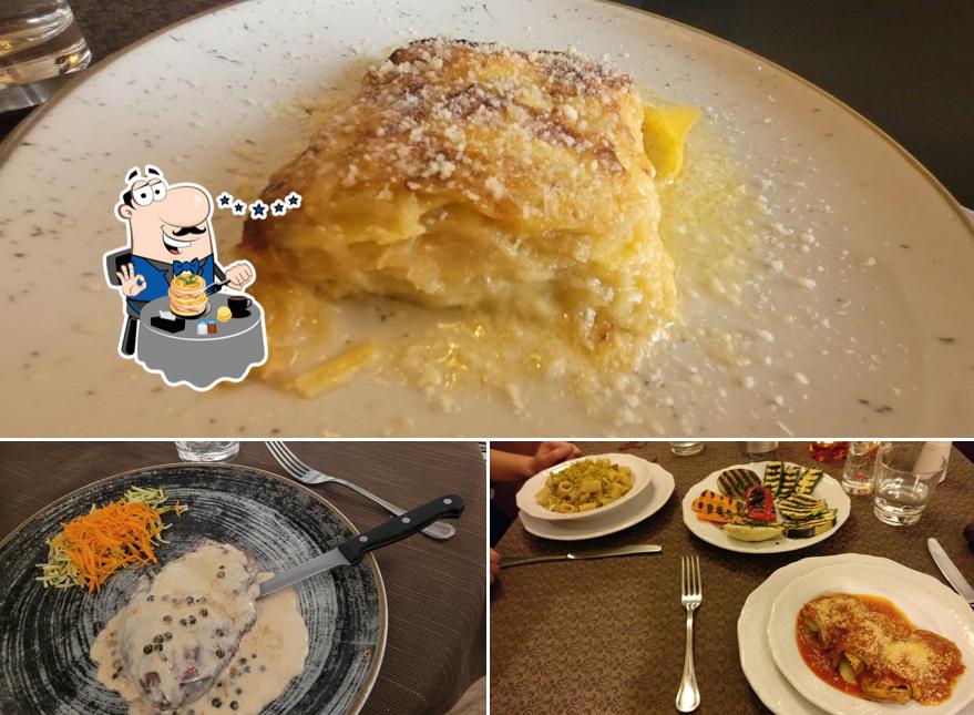Cibo al Ristorante Santa Cristina al Quirinale