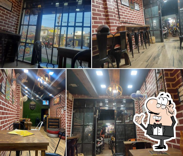 Take a seat at one of the tables at Seven degree