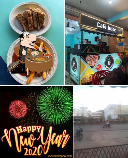 The image of Cafe Juice’s food and exterior