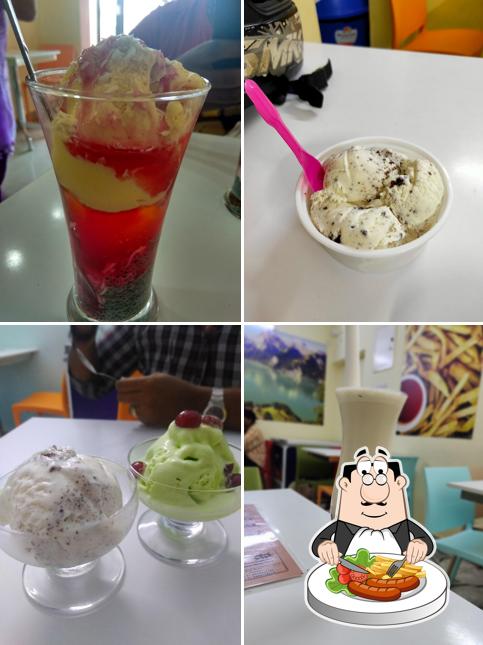 Falooda at Amul Icecream Parlour