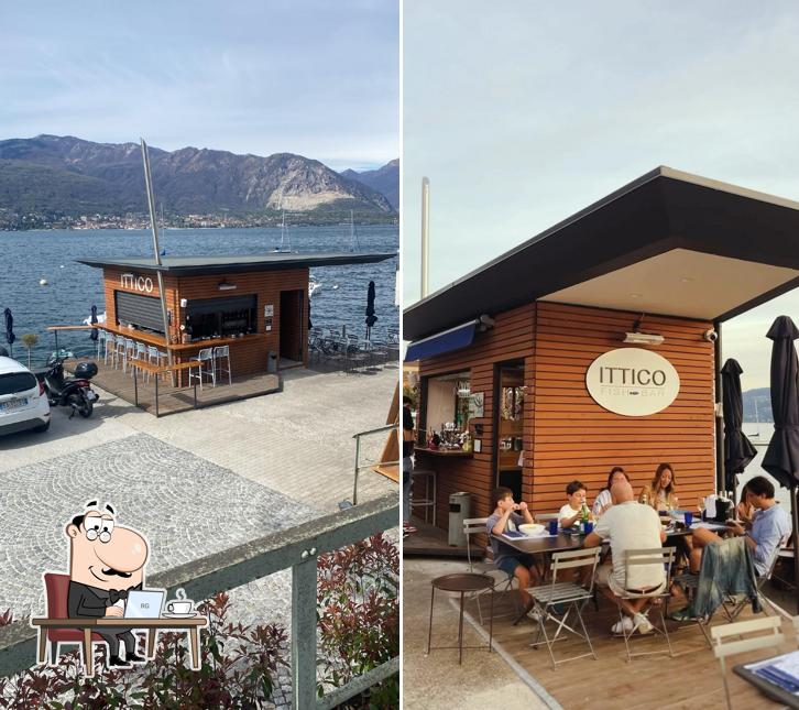 Dai un'occhiata agli interni di Ittico Fish Bar