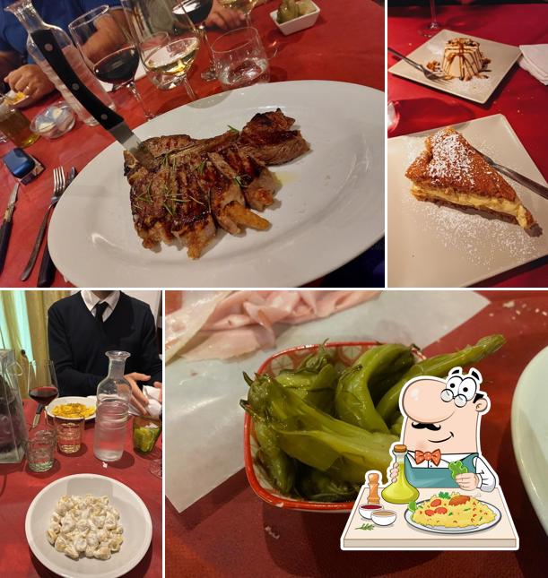 Platti al Trattoria Bar Del Prete