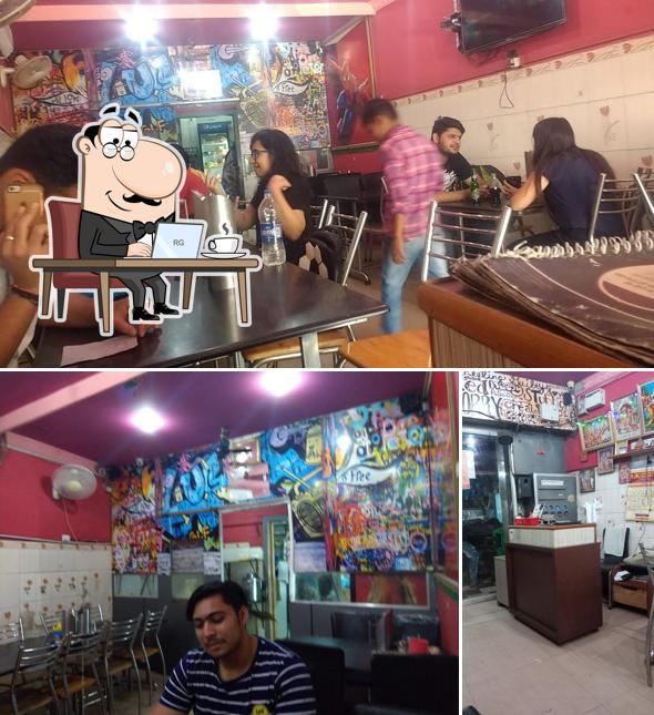 The interior of Akansha's Green Kitchen