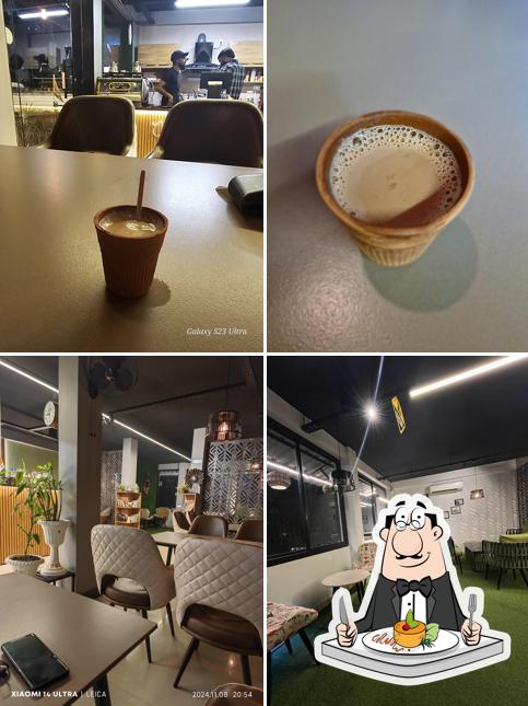 The image of food and interior at Chai Sutta Bar Dharampur