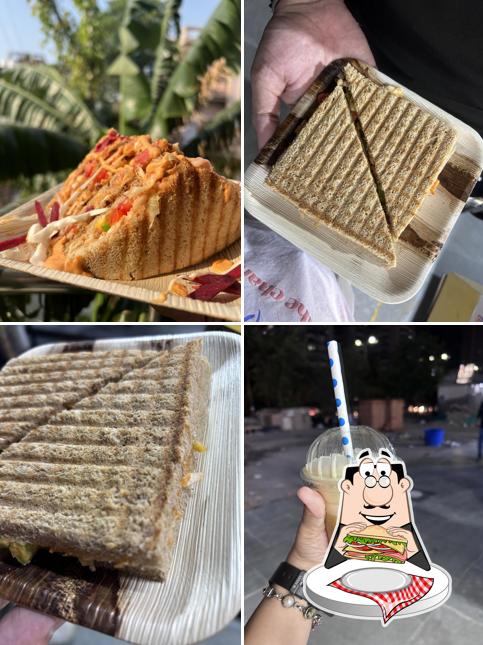 Club sandwich at Healthee Shade