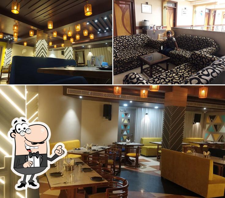 The interior of Milkbar Minar Hotel and Restaurant