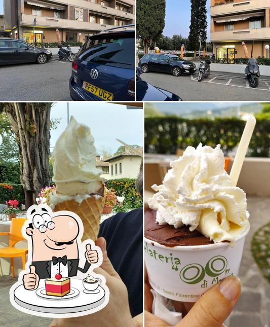 Gelateria Pasticceria Caffetteria Cocco di Mamma serve un'ampia varietà di dessert