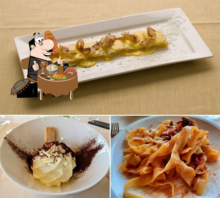 Cibo al Hotel Le Grotte