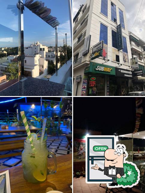 Check out how Sky Garden looks outside