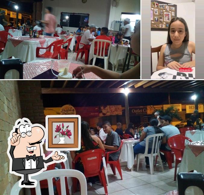 O interior do Rio pizzas