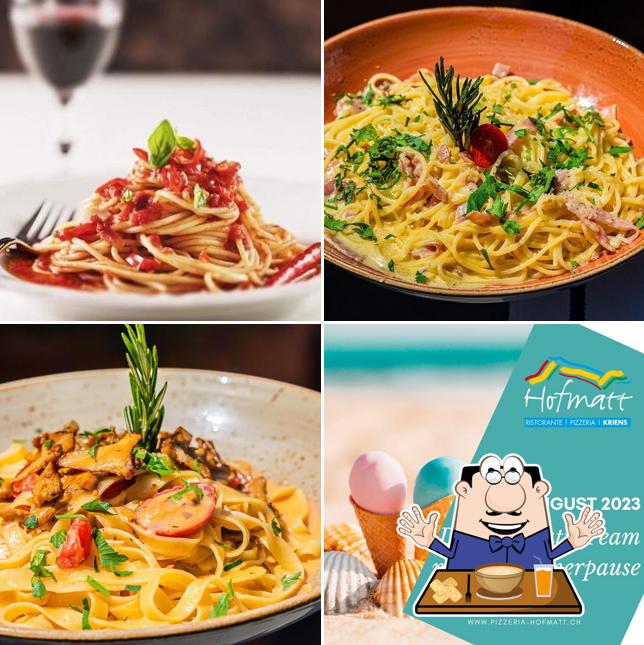 Cibo al Pizzeria Ristorante Hofmatt