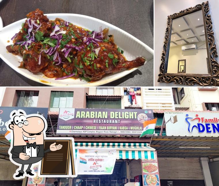 The exterior of ARABIAN DELIGHT RESTAURANT