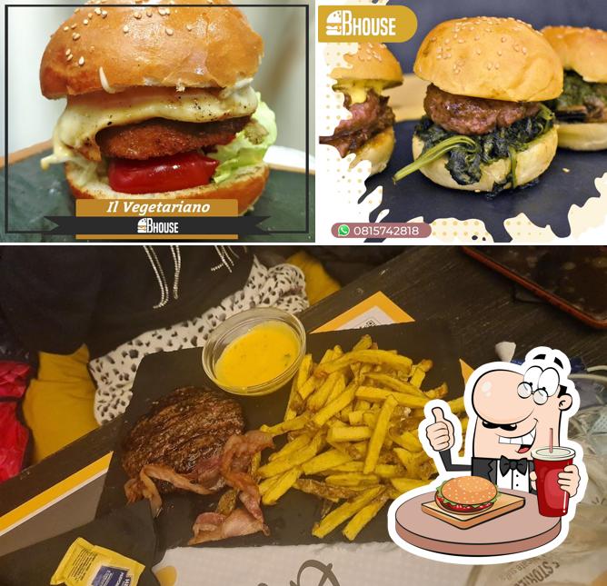 BHouse propone un'ampia selezione di opzioni per gli amanti dell'hamburger