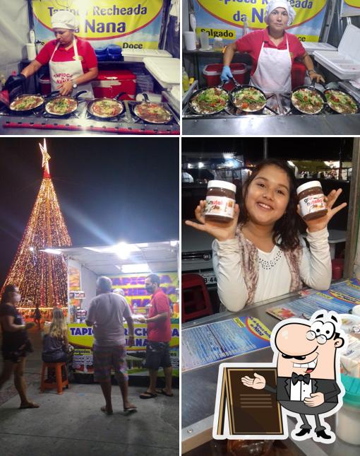 O exterior do Beiju e Tapioca Recheada da Nana