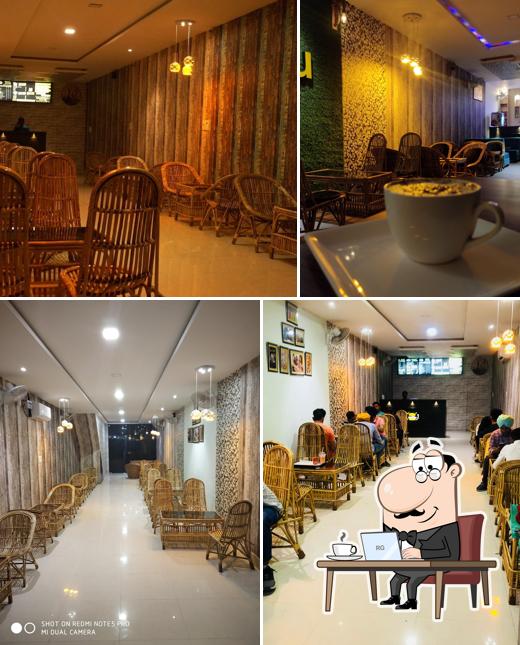 The interior of Menu Food Restro