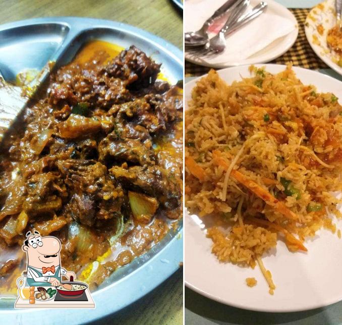 Fried rice at Hotel Mothi mahal