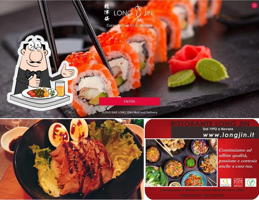 Cibo al Ristorante Long Jin di Yu Nana