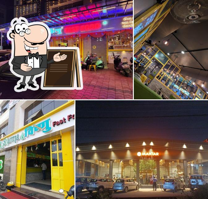 The exterior of Sharma & Vishnu Fast Food Center