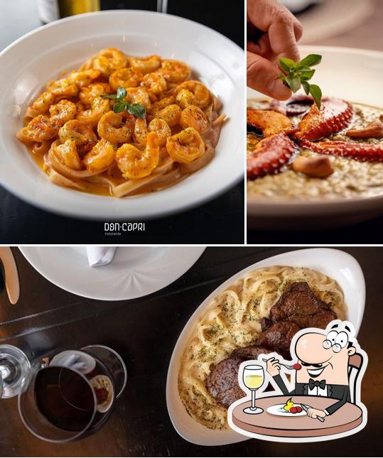 Comida em Don Capri