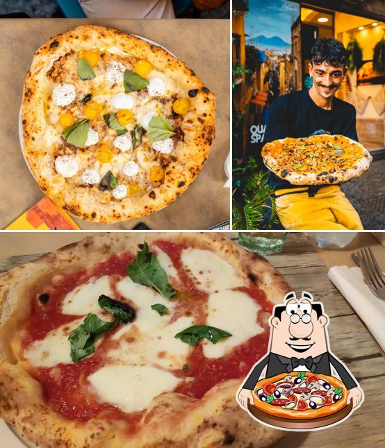 A Pizzeria Pizzicotto (Napoli), puoi prenderti una bella pizza