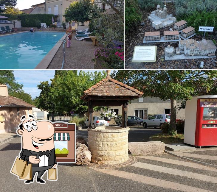 L'espace ouvert est une importante caractéristique de Logis Hôtel Chez Terrassier