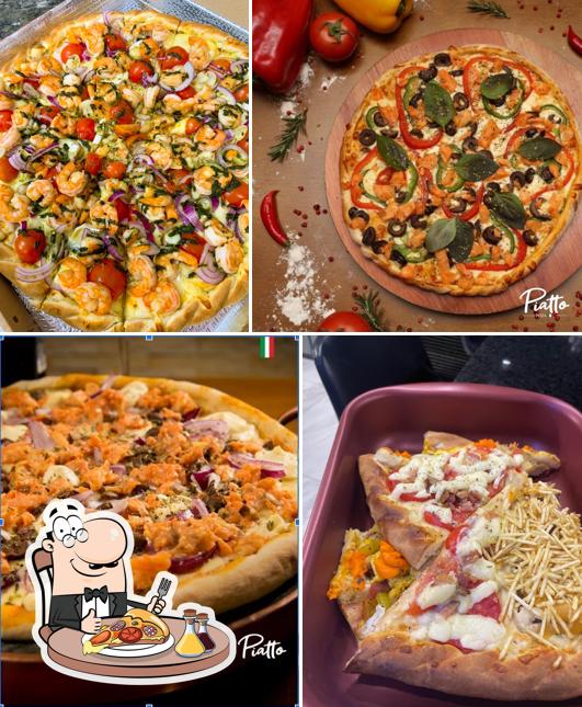 No Piatto Pizza, você pode pedir pizza