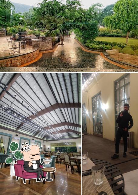 The interior of Bada Saab - Cocktail Room & Kitchen, Jaipur