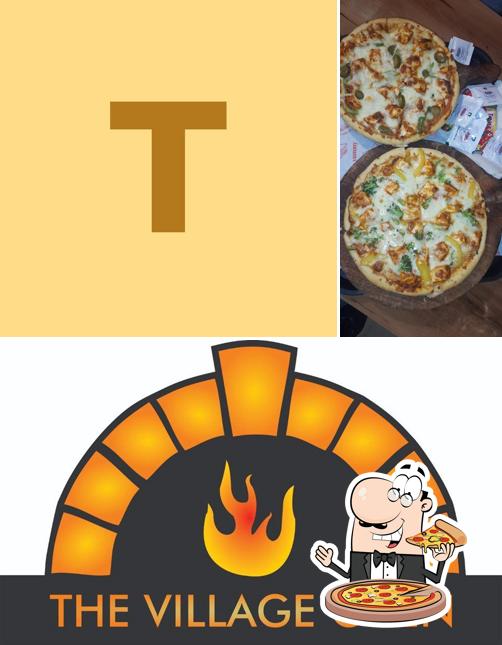 Try out pizza at Village Oven