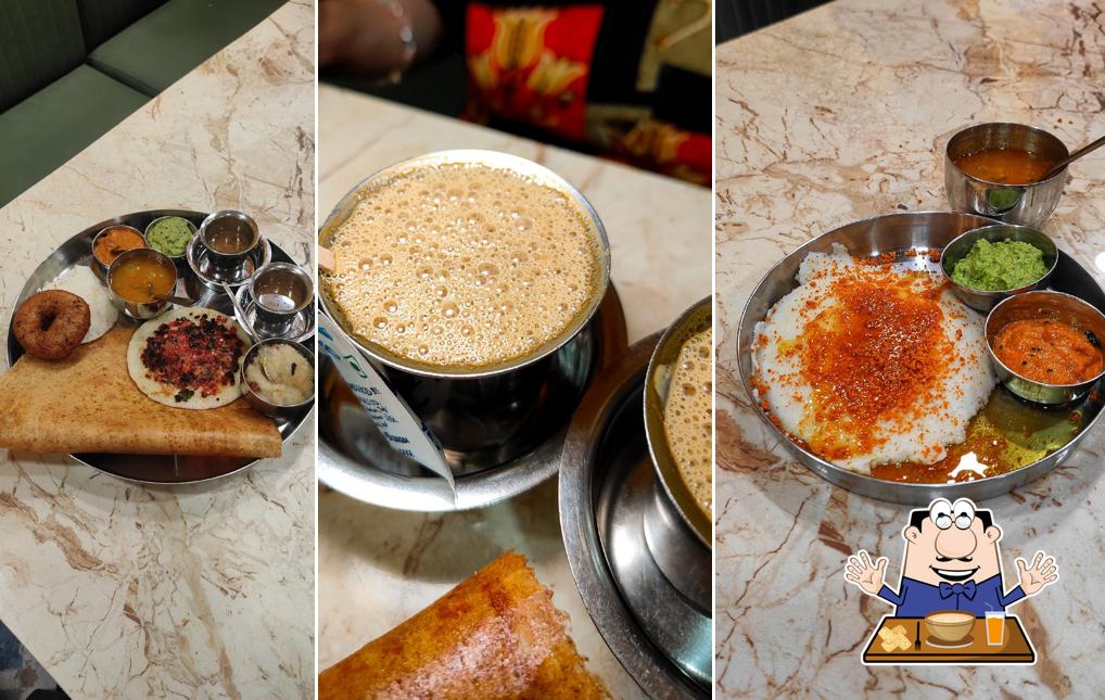 Creme brulee at Via Chennai Flavors of South Indian Finest Bombat Dosa South Indian Restaurant