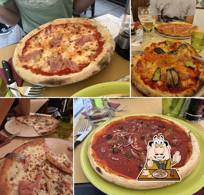 A Ristorante Pizzeria Barbarossa, puoi provare una bella pizza