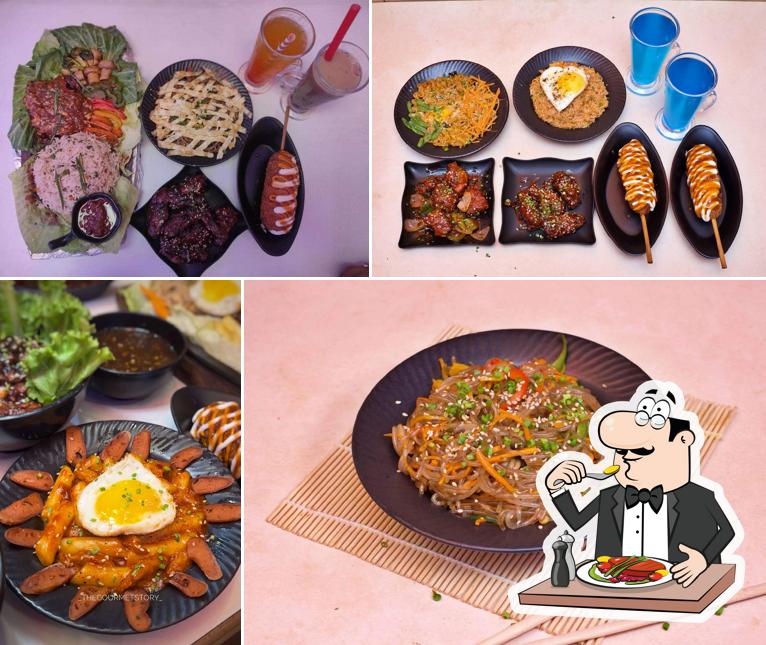 Food at Korean Street